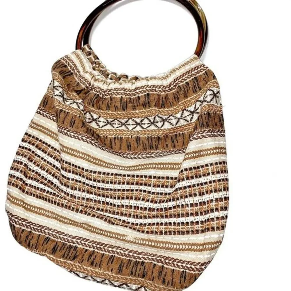 reversible handmade boho bag